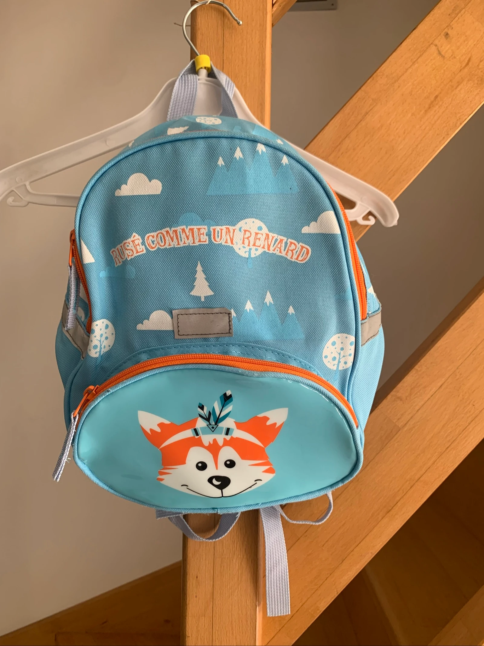 Sac à dos enfant motif renard – Parfait état